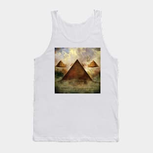 Pyramids of the Illuminati Tank Top